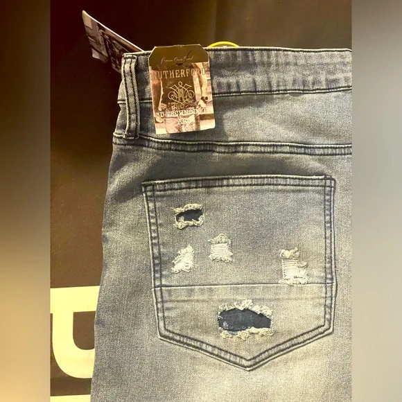 Distressed Rutherford Jeans - Picture 4 of 8